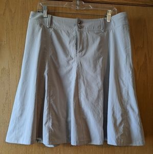 Khaki athleta skort 12